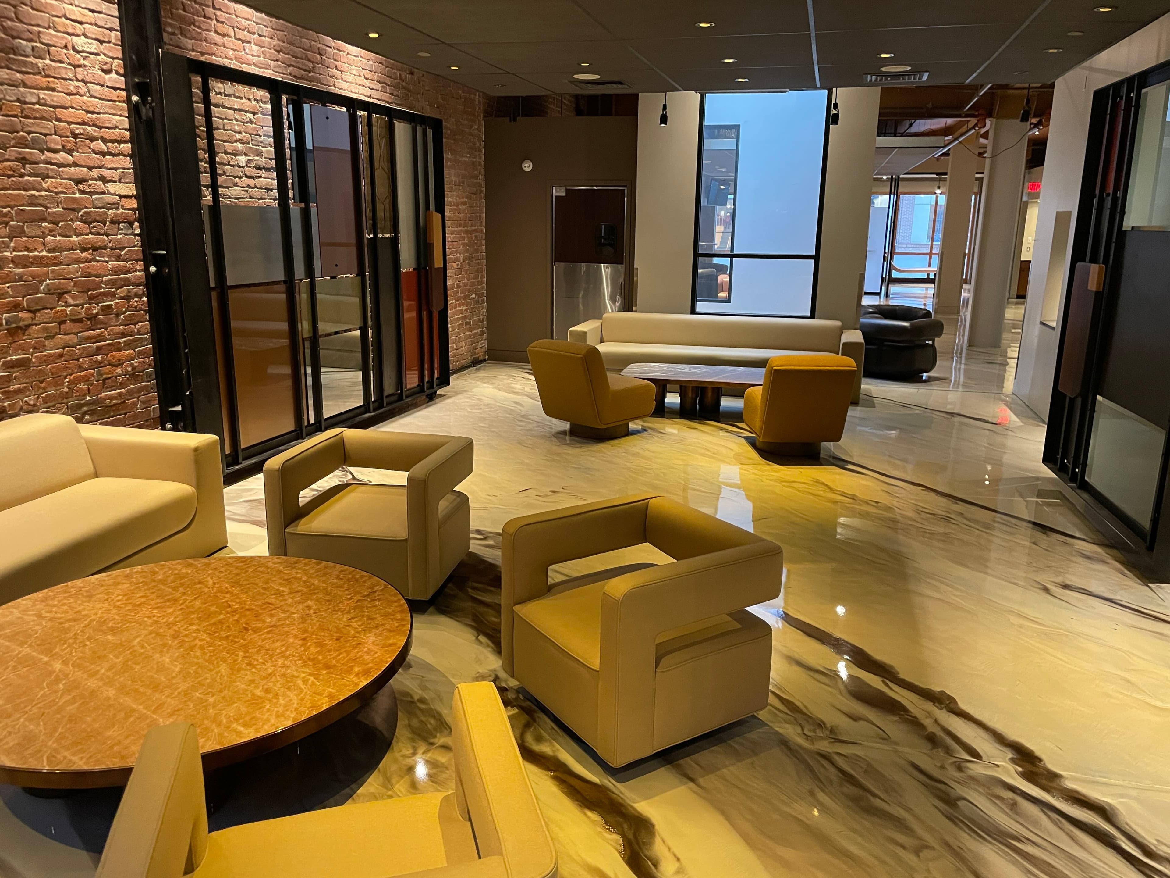 Gourmet Provisions event team managing guest flow inside The Howard